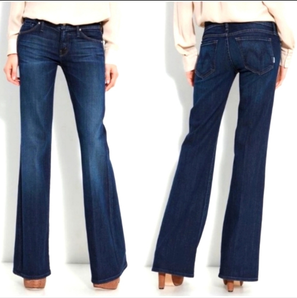 Mother The Wilder Love Potion No. 9 Low-rise Flare Jeans Women's 24